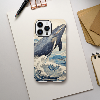 Breaching Whale - iPhone Tough Case