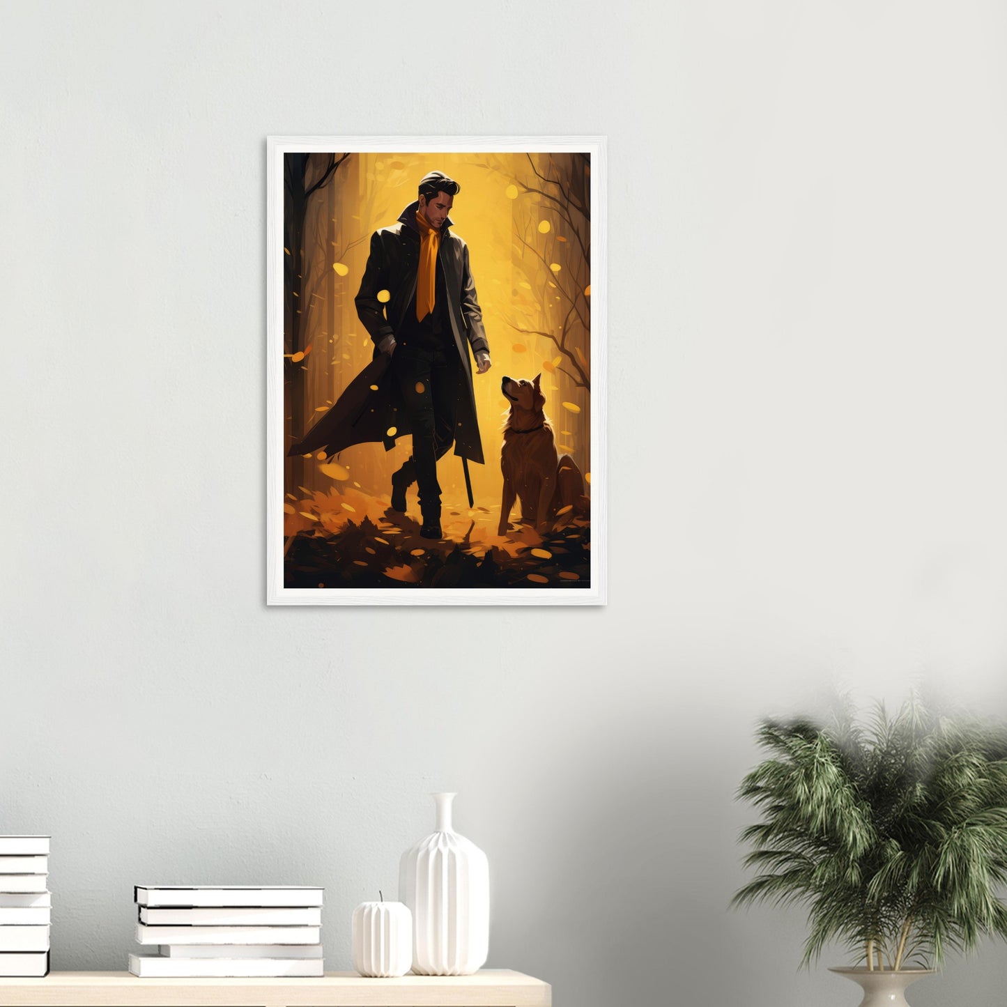 Autumn Stroll - Matte Archival Poster