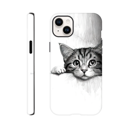 Peeking Out - iPhone Tough Case