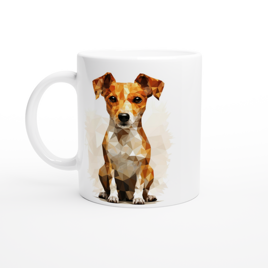 Crystal Jack Russell - Ceramic Coffee Mug