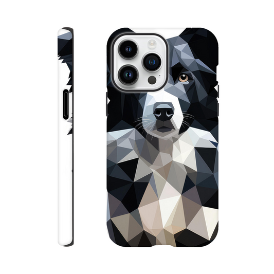 Crystal Border Collie - iPhone Tough Case