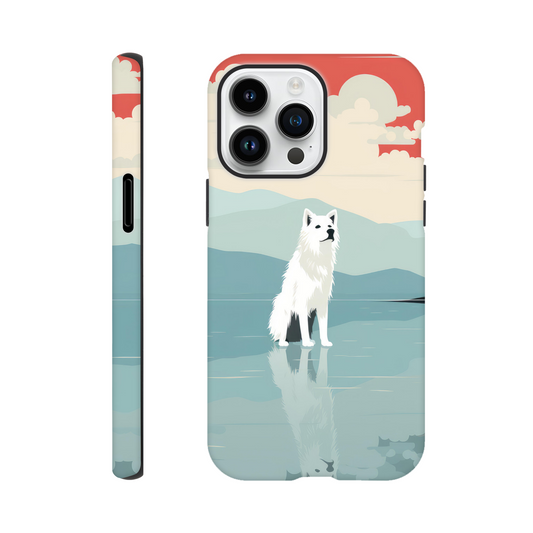 White Wolf Lake - iPhone Tough Case