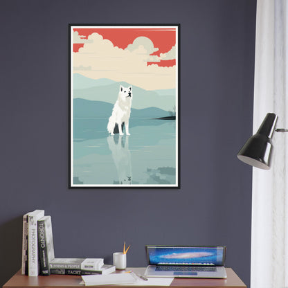 White Wolf Lake - Matte Archival Poster