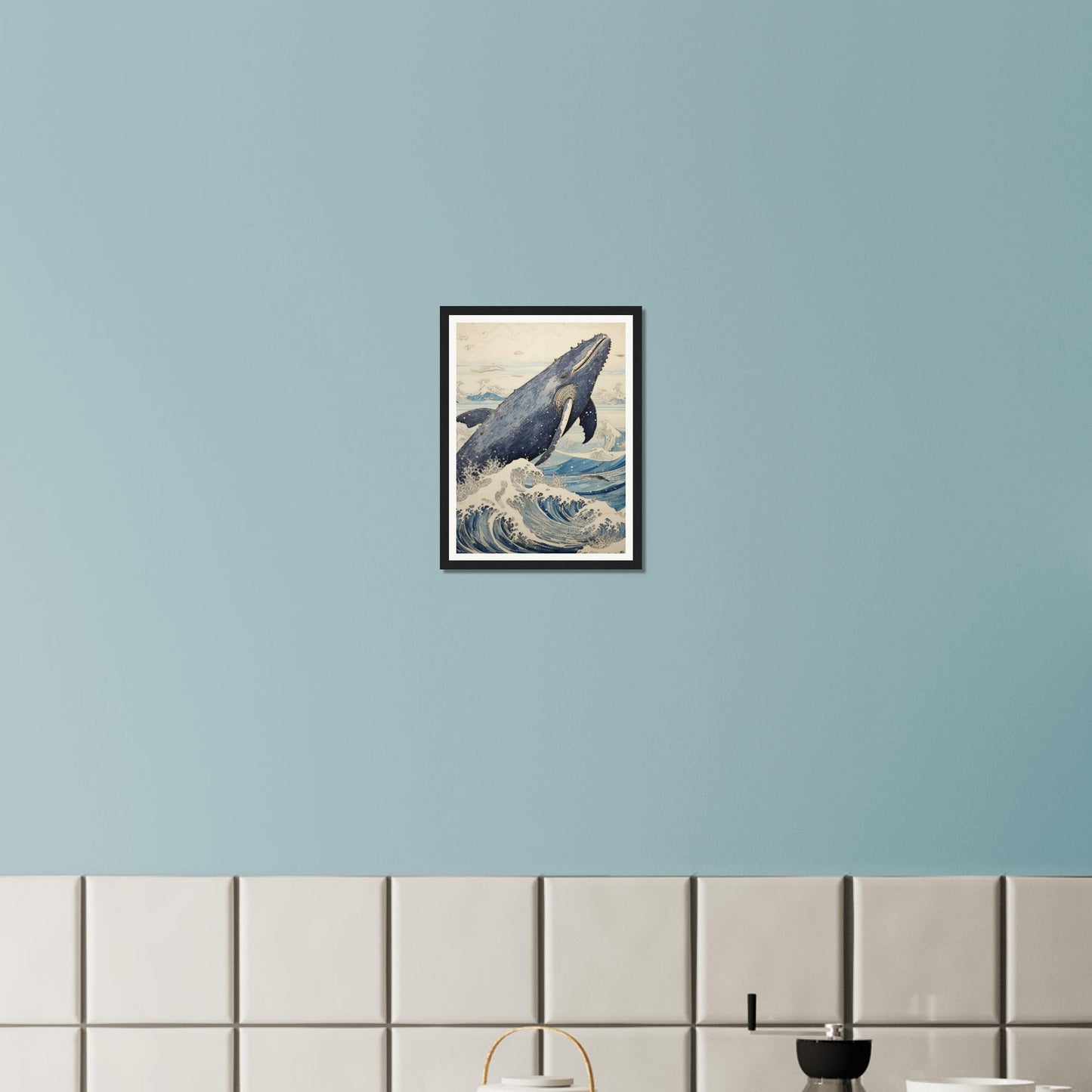Breaching Whale - Matte Archival Poster