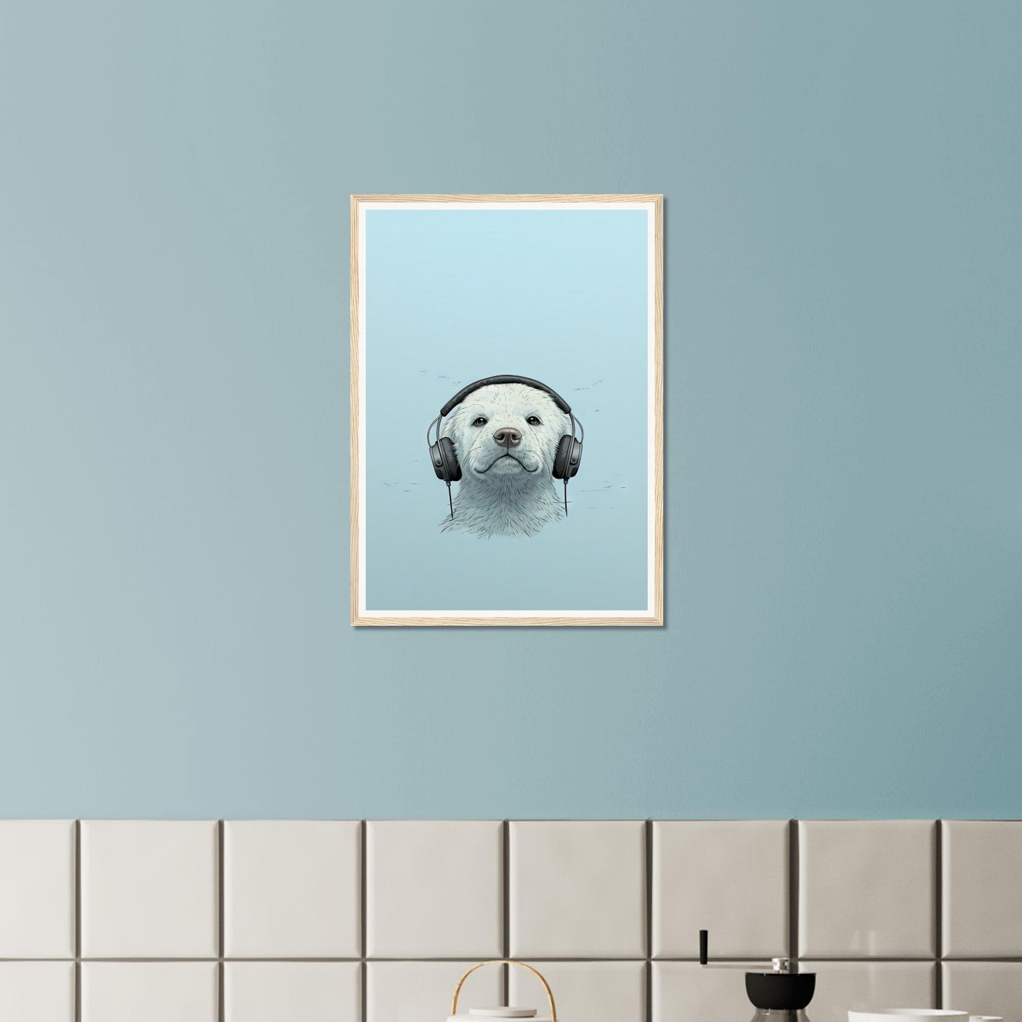 Retriever Beats - Matte Archival Poster