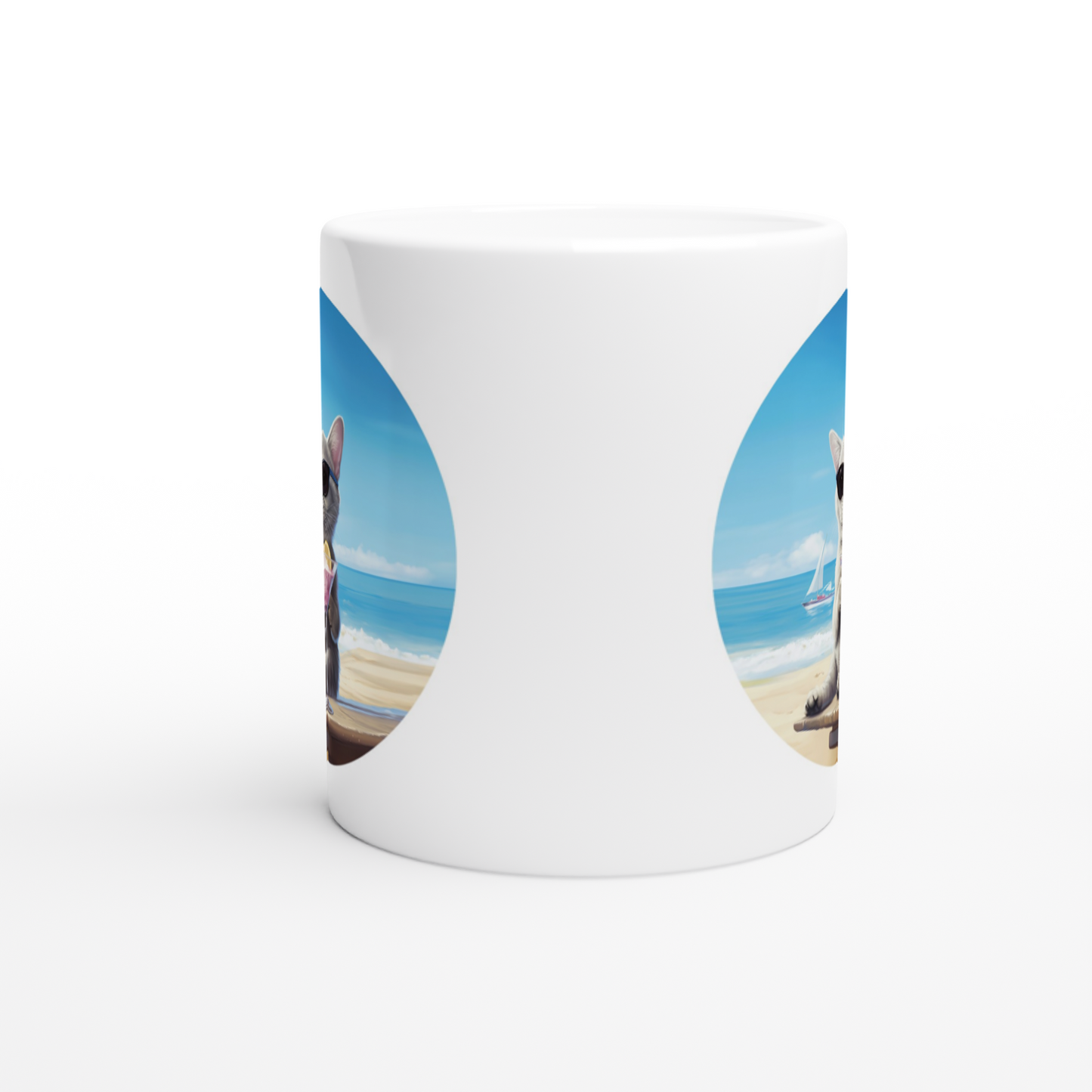 Martini Beach - Ceramic Coffee Mug