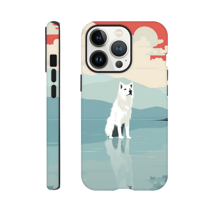 White Wolf Lake - iPhone Tough Case