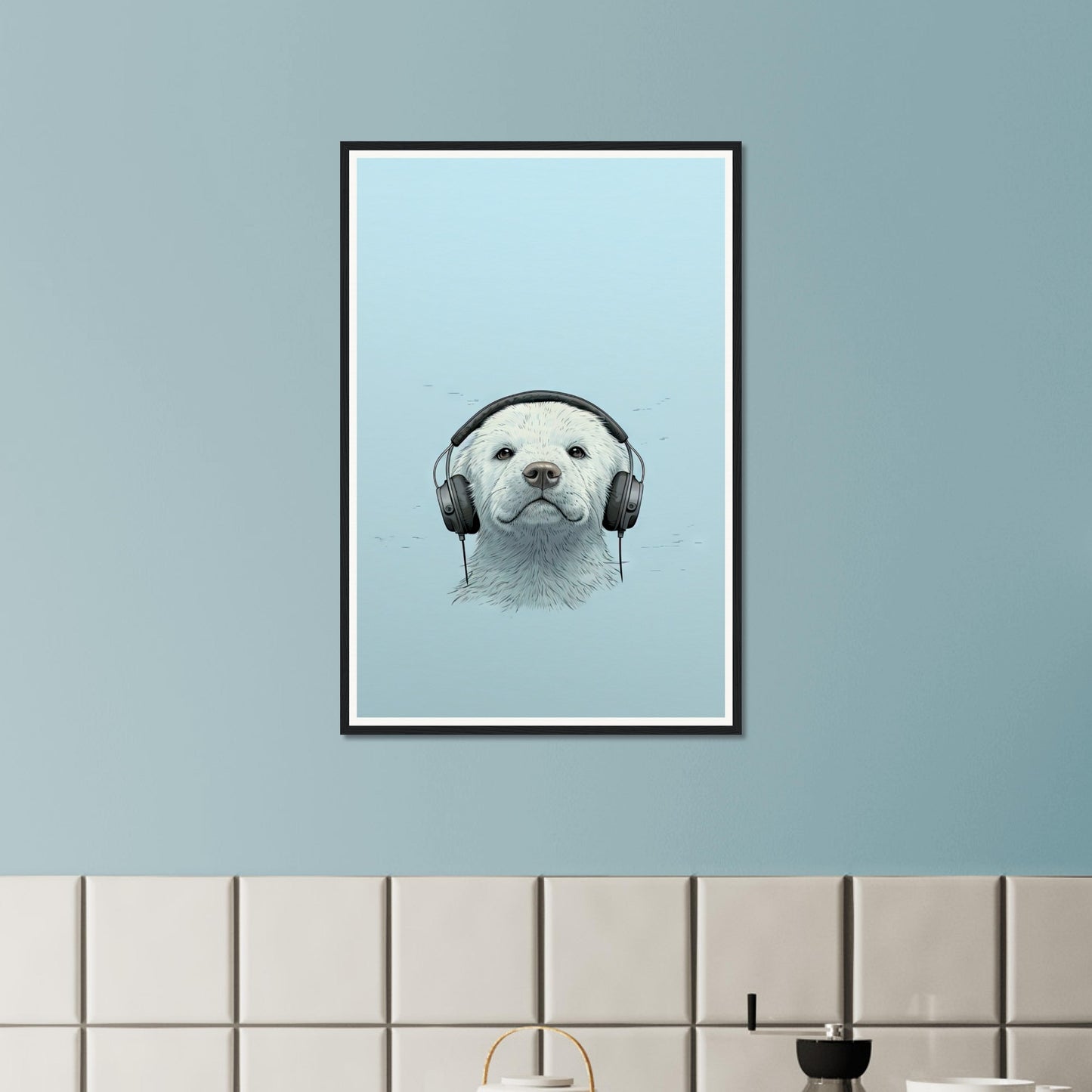 Retriever Beats - Matte Archival Poster