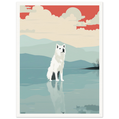 White Wolf Lake - Matte Archival Poster