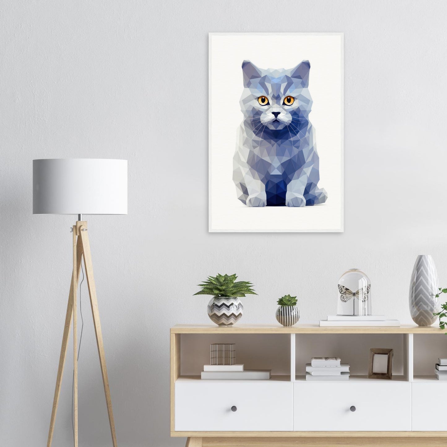 Crystal British Shorthair - Matte Archival Poster