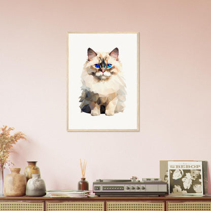 Crystal Ragdoll - Matte Archival Poster