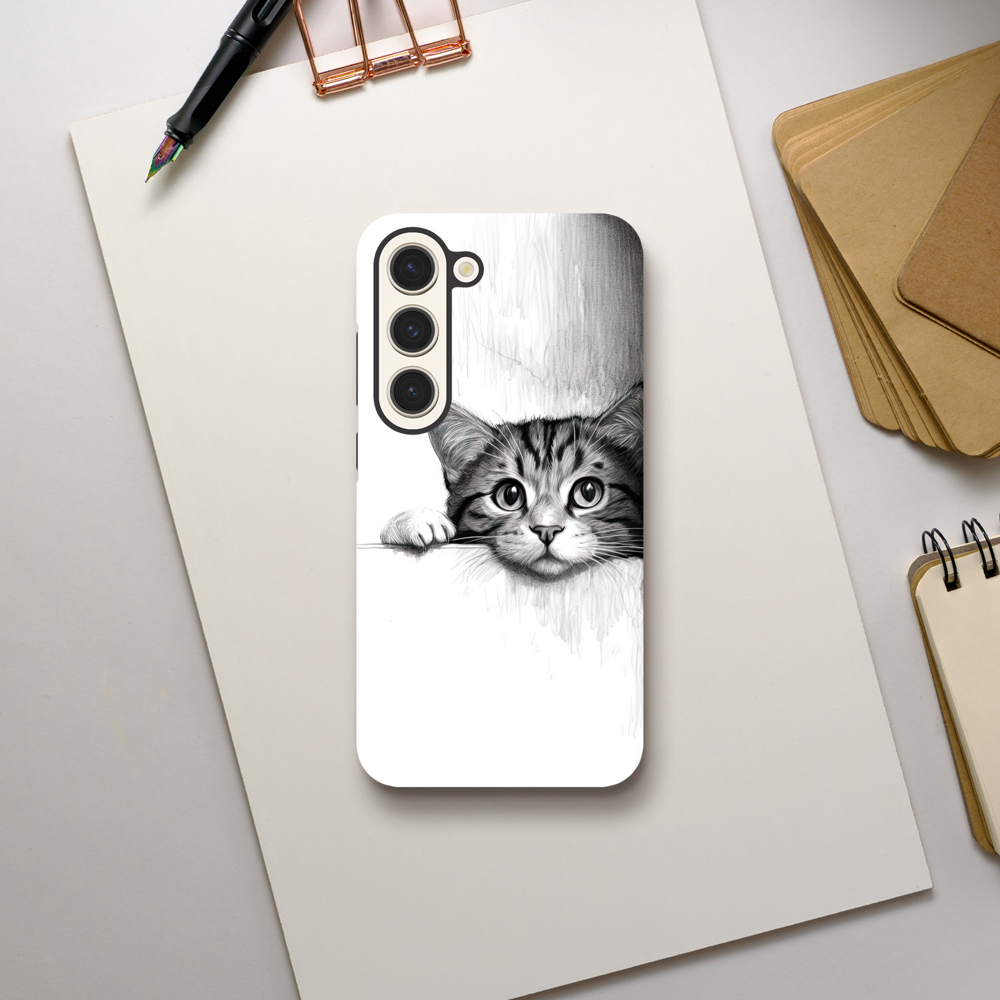 Peeking Out - Samsung Tough Case