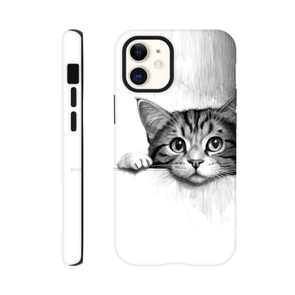 Peeking Out - iPhone Tough Case