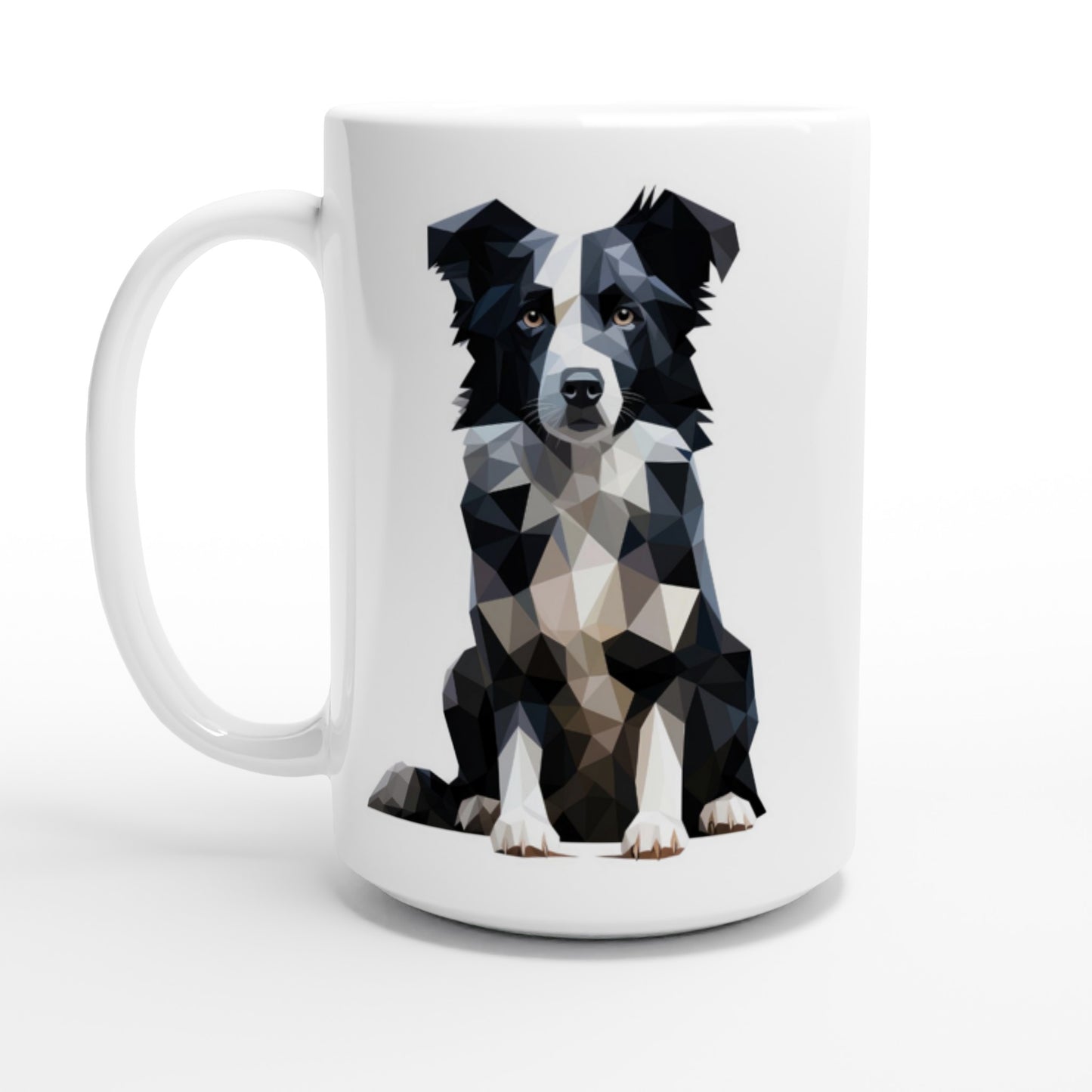 Crystal Border Collie - Ceramic Coffee Mug