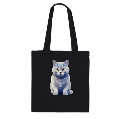 Crystal British Shorthair (Vintage) - Cotton Tote Bag