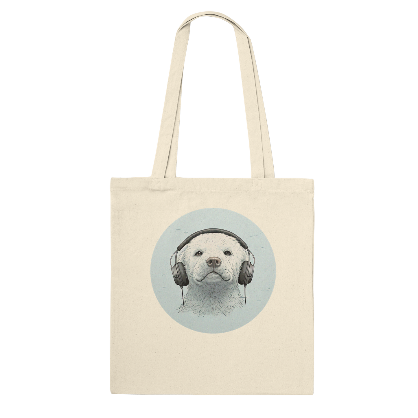 Retriever Beats (Vintage) - Cotton Tote Bag