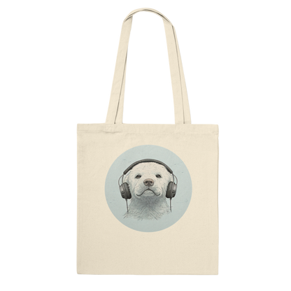 Retriever Beats (Vintage) - Cotton Tote Bag