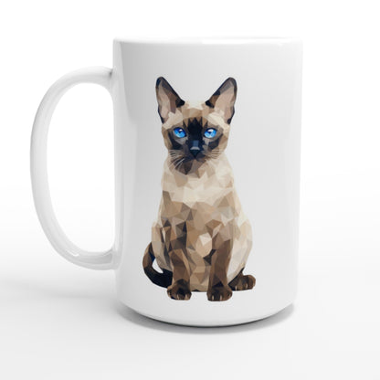 Crystal Siamese - Ceramic Coffee Mug