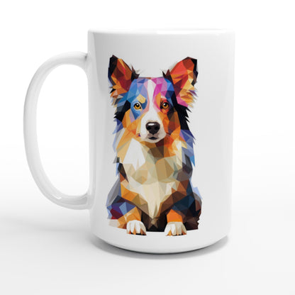 Crystal Corgie - Ceramic Coffee Mug