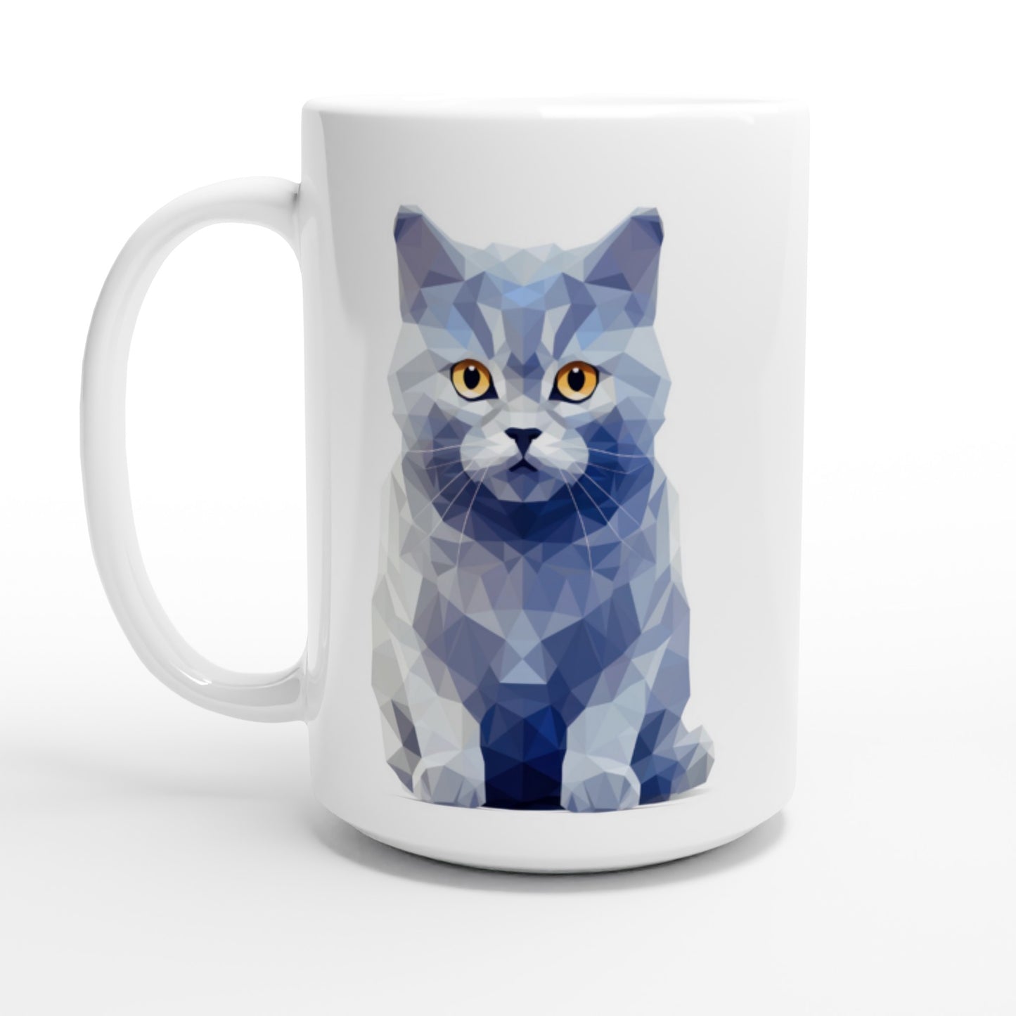 Crystal British Shorthair - Ceramic Coffee Mug