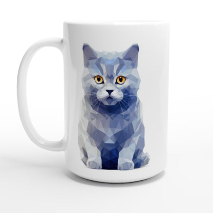 Crystal British Shorthair - Ceramic Coffee Mug