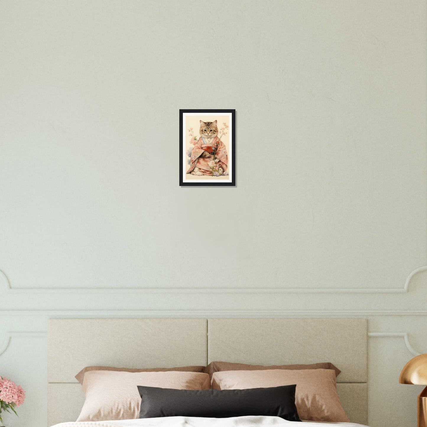 Kimono Cat - Matte Archival Poster