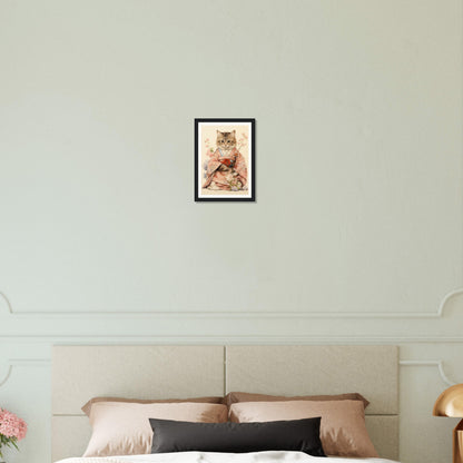 Kimono Cat - Matte Archival Poster