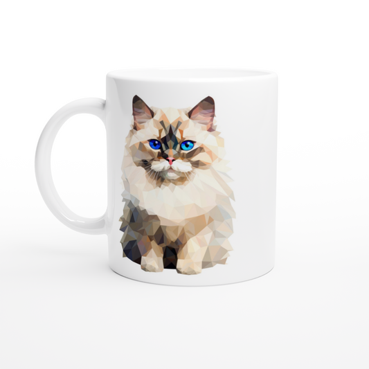 Crystal Ragdoll - Ceramic Coffee Mug