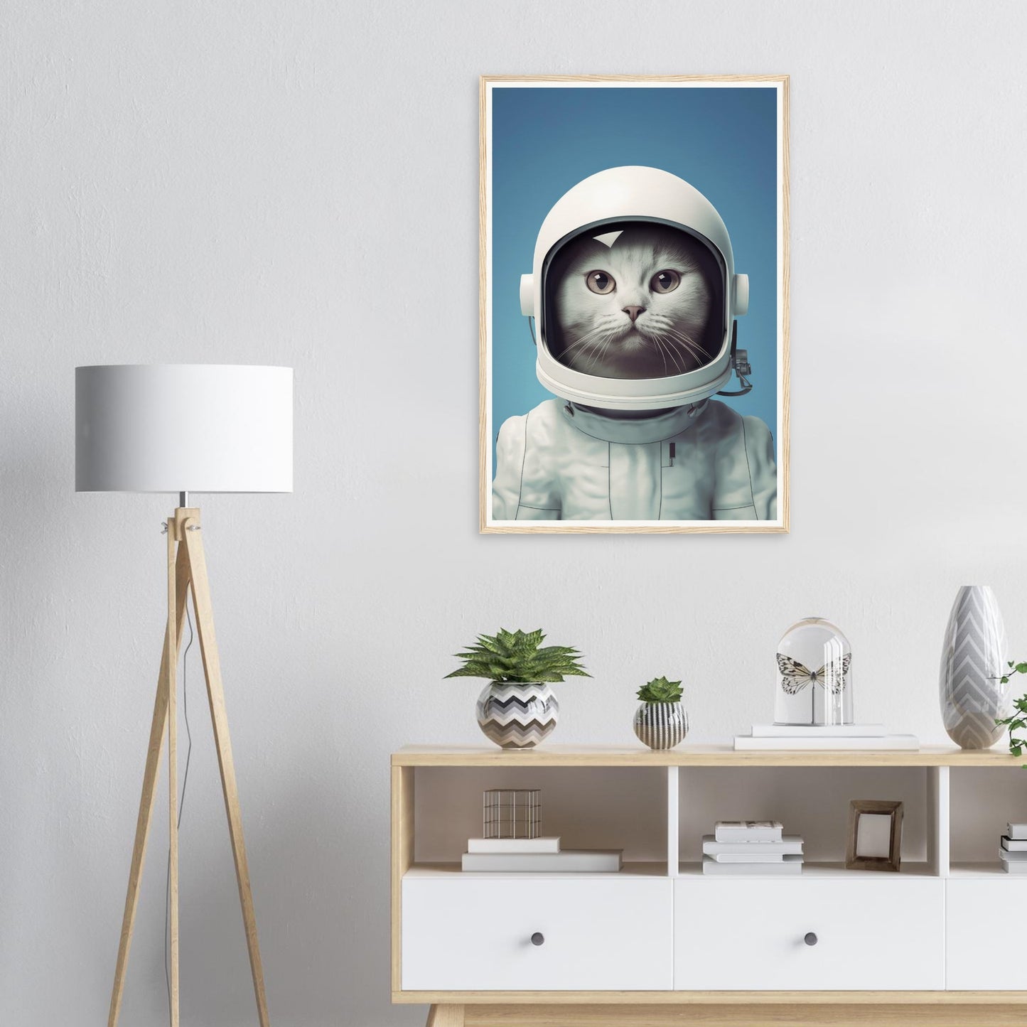 Astrocat II - Matte Archival Poster