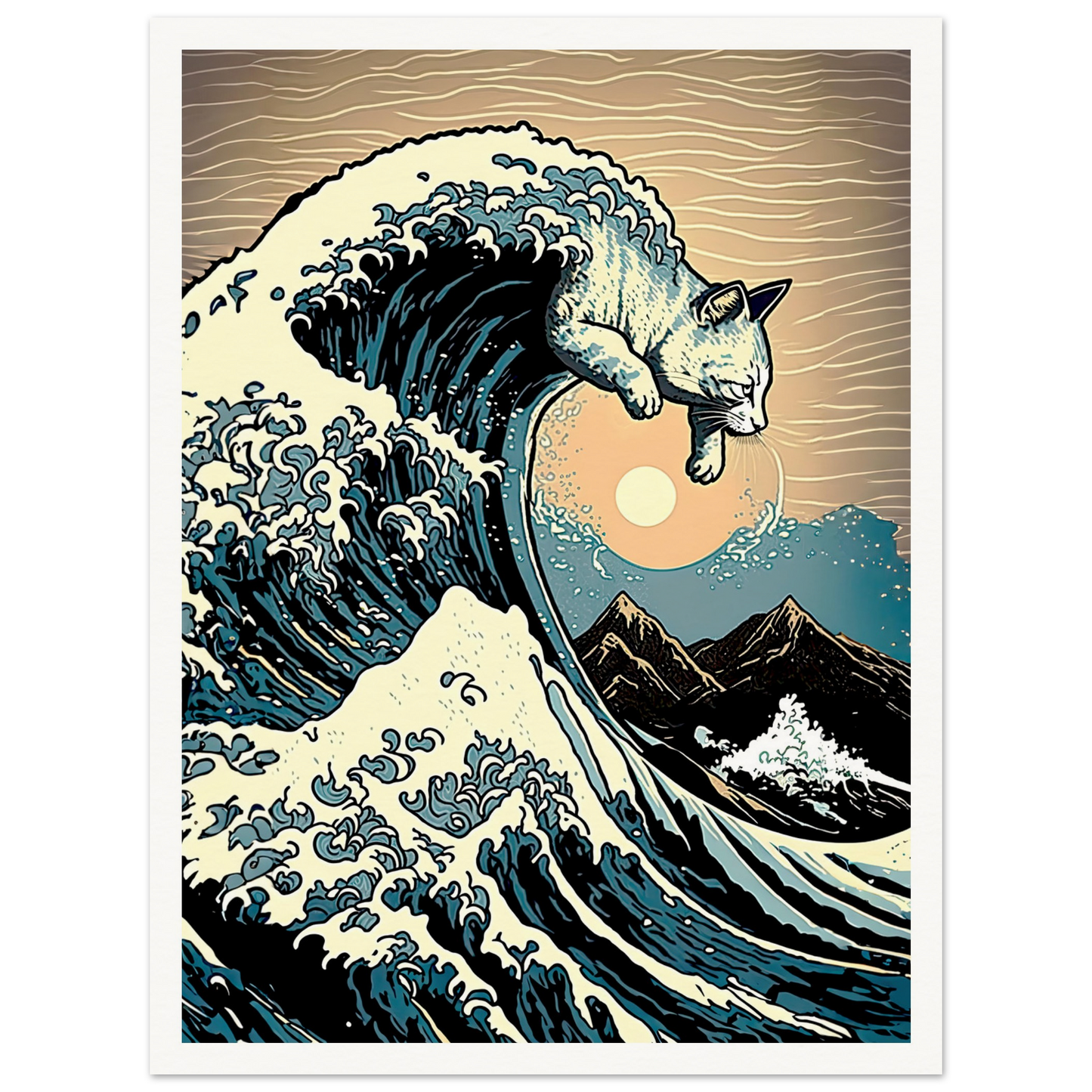 The Great Pounce - Matte Archival Poster