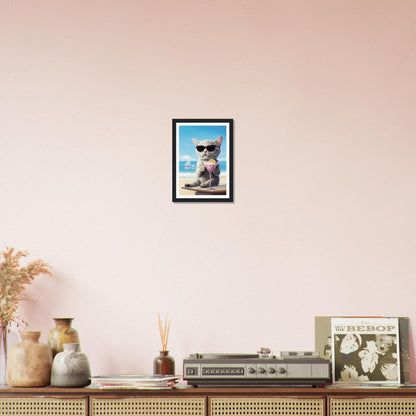 Martini Beach - Matte Archival Poster