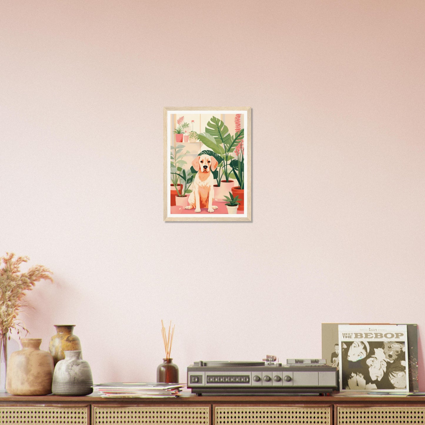 Greenhouse Dog - Matte Archival Poster