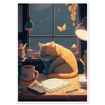Quick Nap - Matte Archival Poster