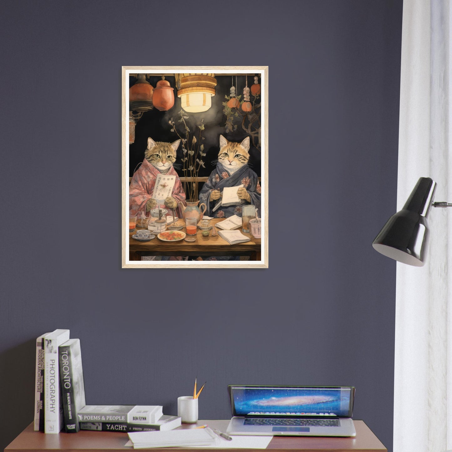 Izakaya Cats - Matte Archival Poster