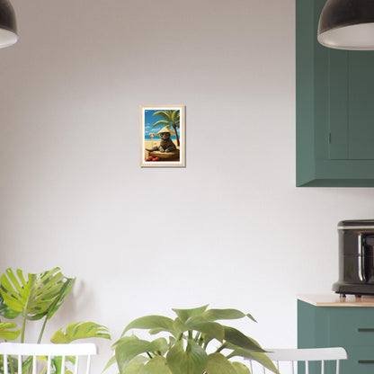 Martini Beach II - Matte Archival Poster
