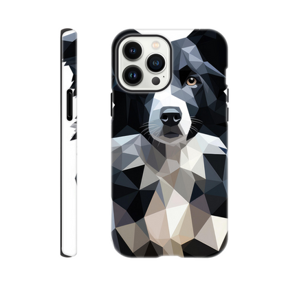 Crystal Border Collie - iPhone Tough Case