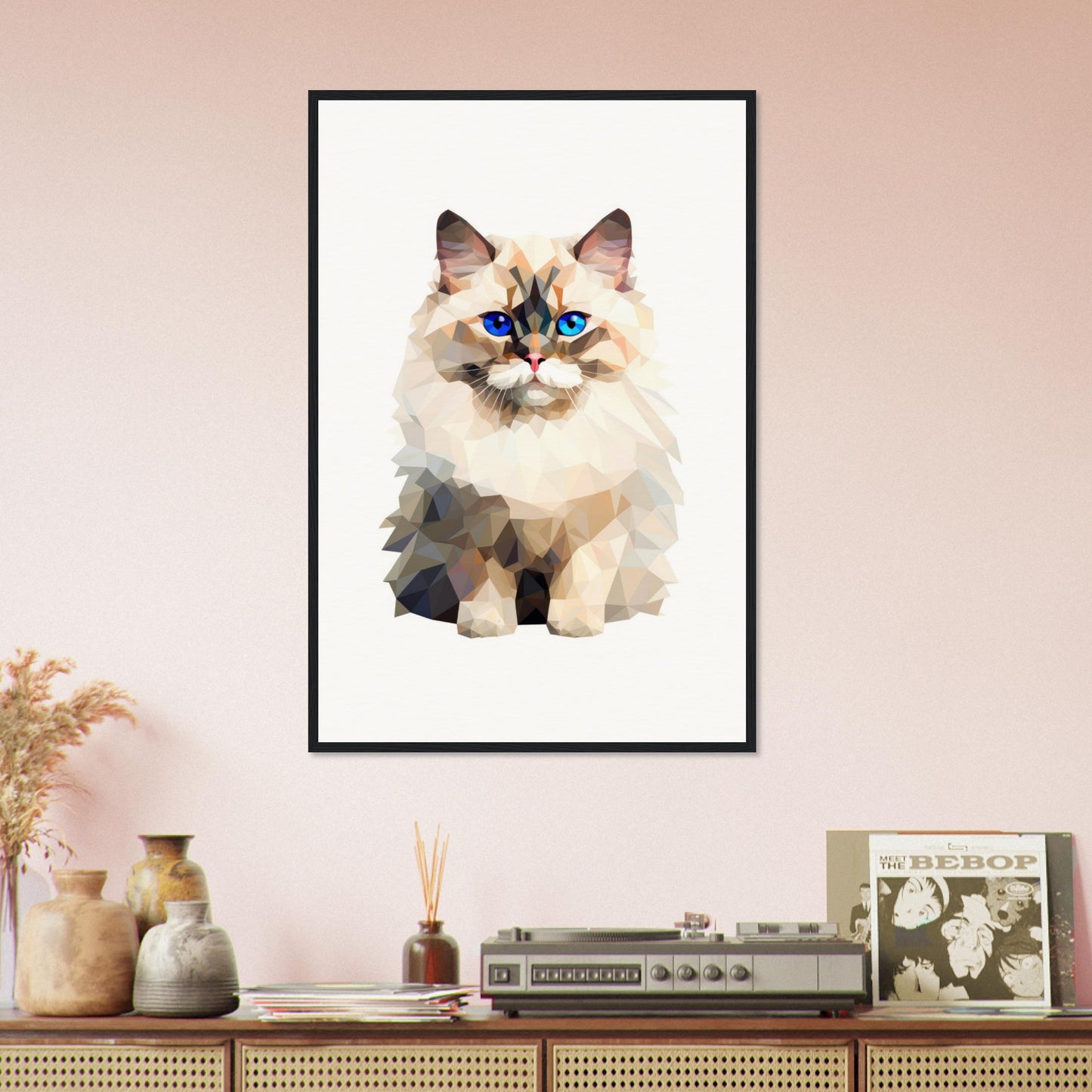 Crystal Ragdoll - Matte Archival Poster