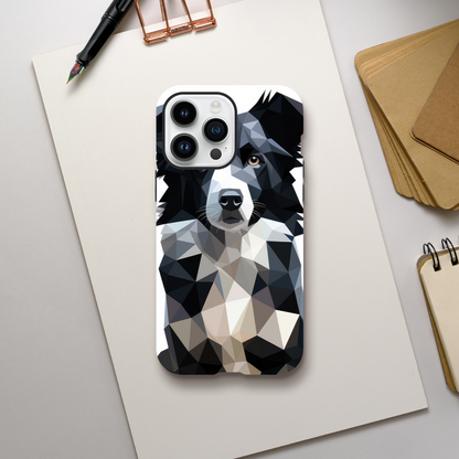 Crystal Border Collie - iPhone Tough Case