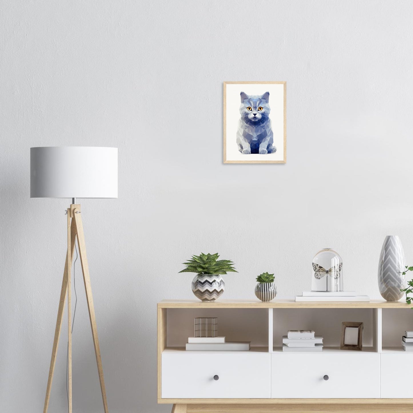 Crystal British Shorthair - Matte Archival Poster
