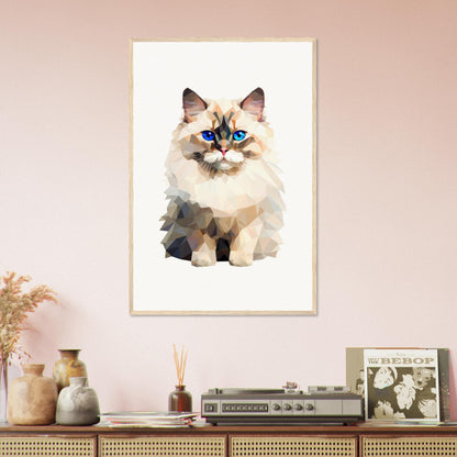Crystal Ragdoll - Matte Archival Poster