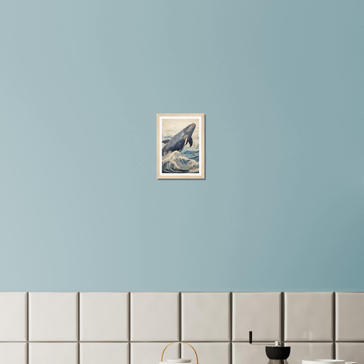 Breaching Whale - Matte Archival Poster