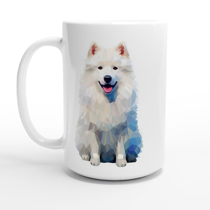 Crystal Samoyed - Ceramic Coffee Mug