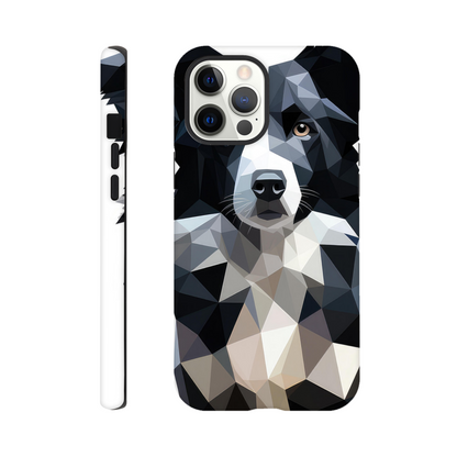 Crystal Border Collie - iPhone Tough Case