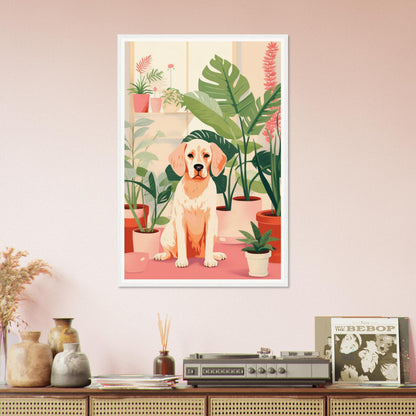 Greenhouse Dog - Matte Archival Poster