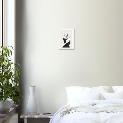Monochrome Glamour - Matte Archival Poster