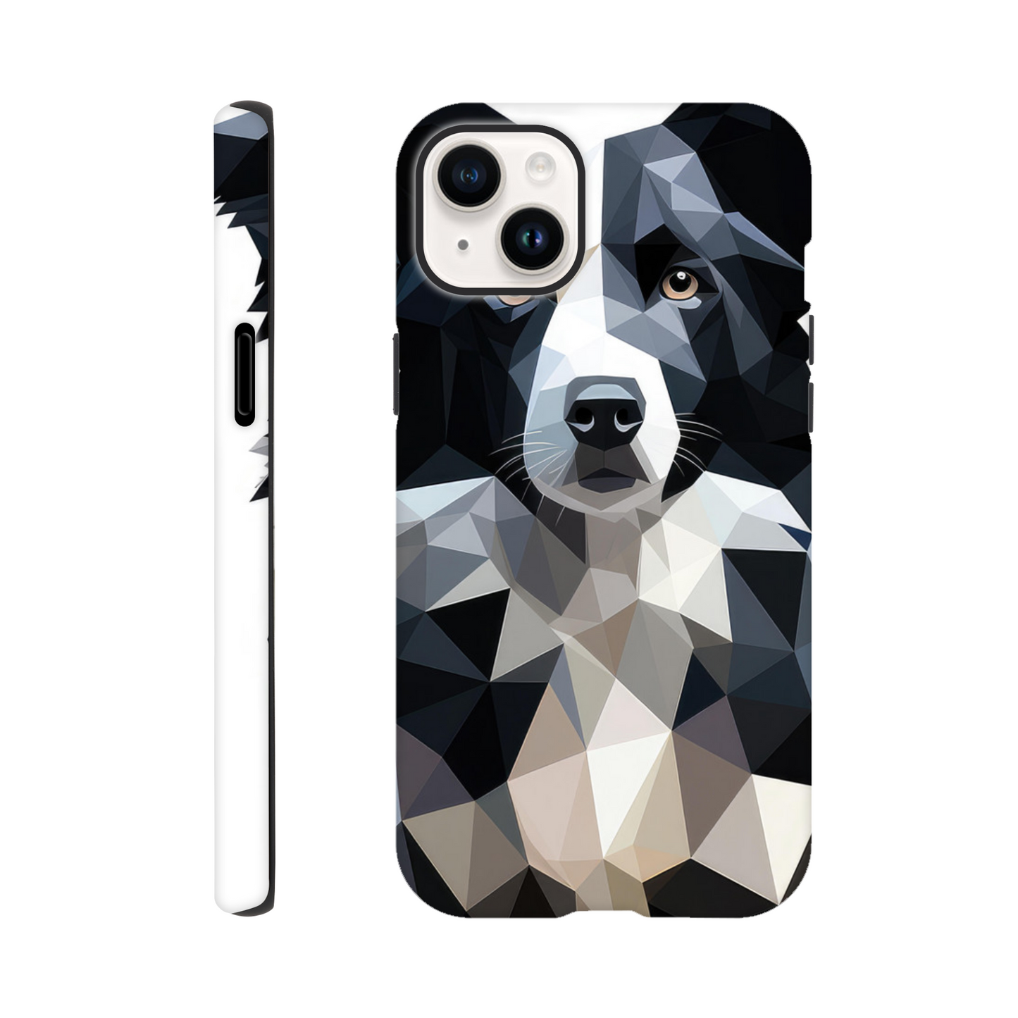 Crystal Border Collie - iPhone Tough Case