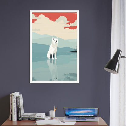 White Wolf Lake - Matte Archival Poster
