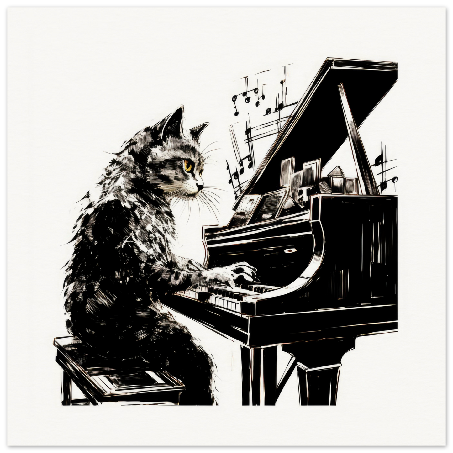 The Pianist - Matte Archival Poster