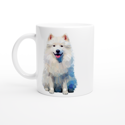 Crystal Samoyed - Ceramic Coffee Mug