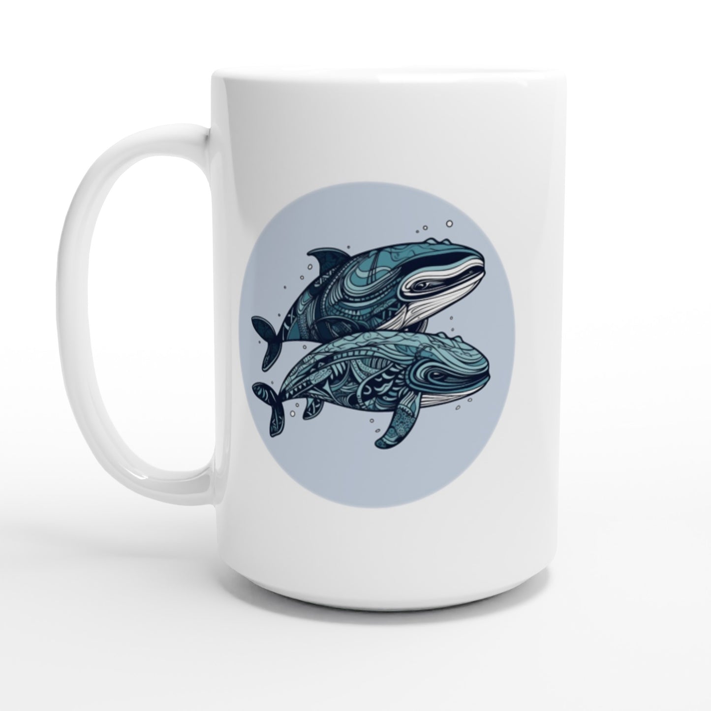 Pair Of Whales - Ceramic Coffee Mug